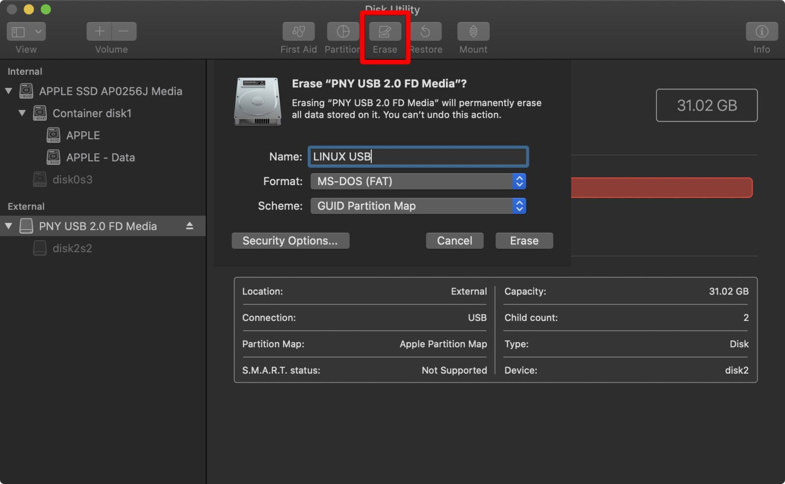 Mac disk utility partition for ubuntu linux lulicq