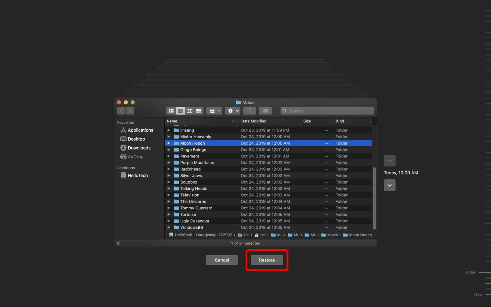 How to Restore From Time Machine HelloTech How