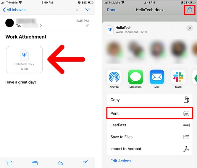 How to Print From Your iPhone HelloTech How