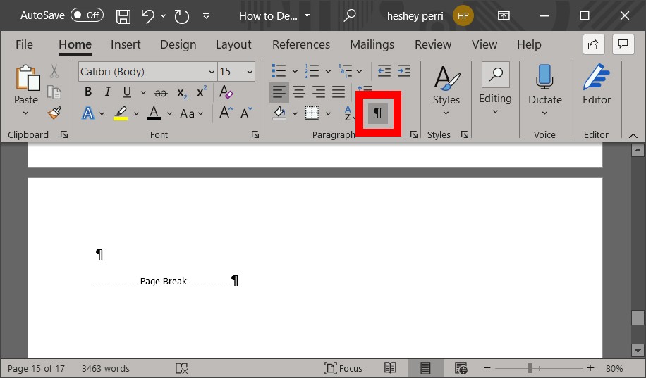 How to Delete a Page in Word on a Windows 10 PC HelloTech How