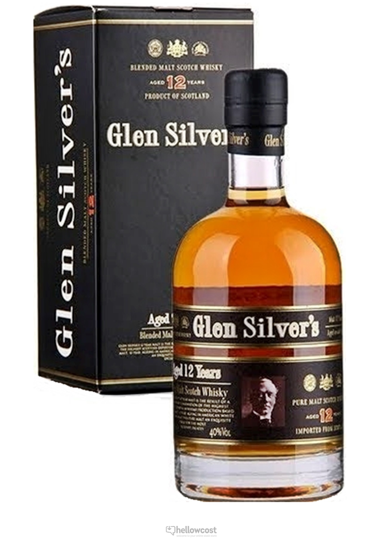 Glen Silver’s 12 Years Whisky 40 70 cl Hellowcost