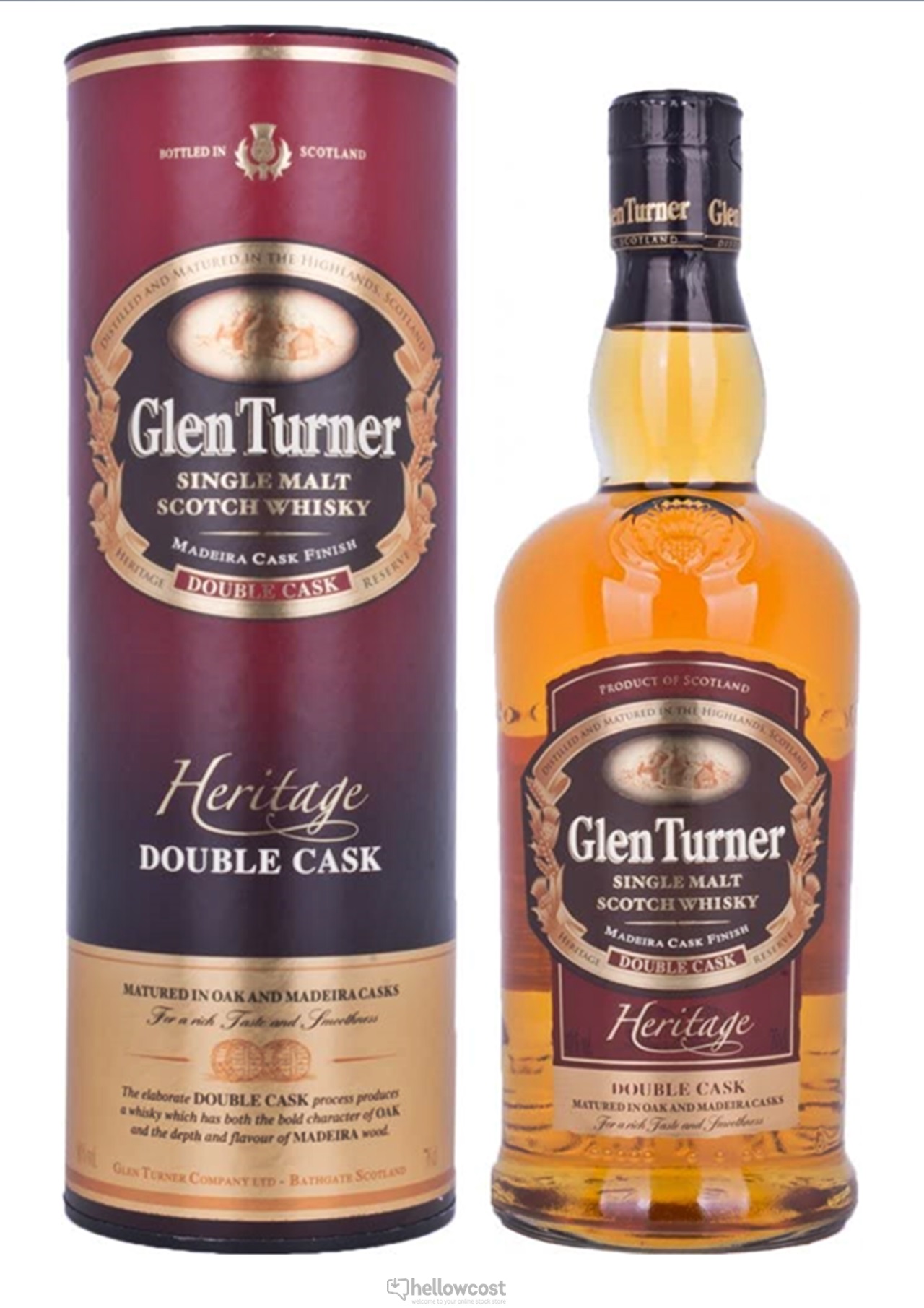 Glen Turner Heritage Double Wood Malt Whisky 40º 70 Cl Hellowcost