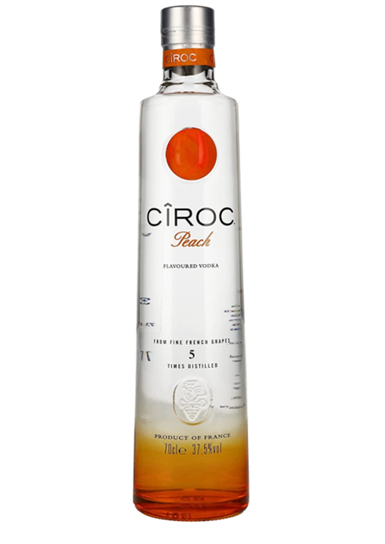 Ciroc Peach Vodka 37,5 70 cl Hellowcost, bienvenue à votre stock
