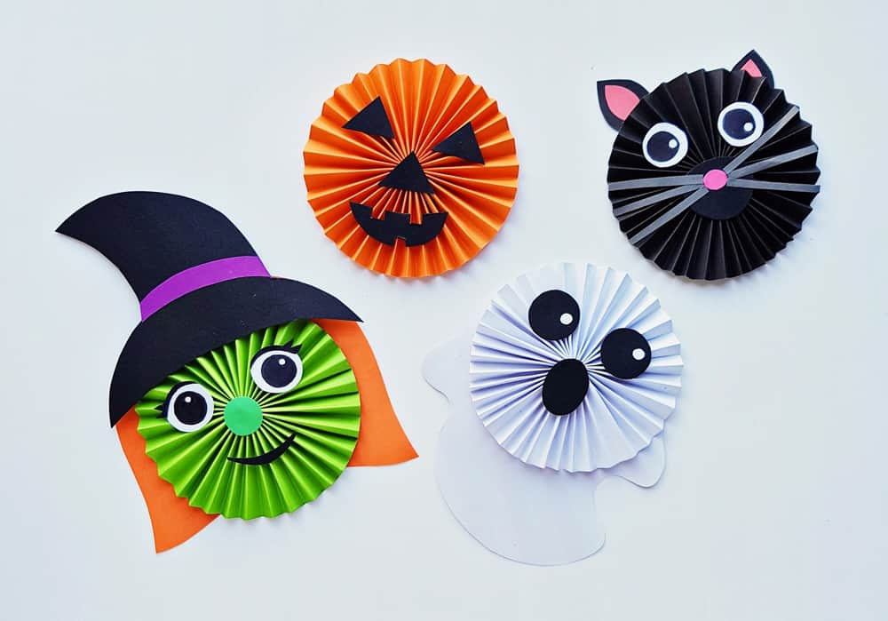 HALLOWEEN PAPER ACCORDION CRAFT Hello Wonderful