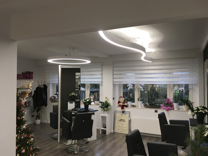 Hell und Dunkel Friseursalons
