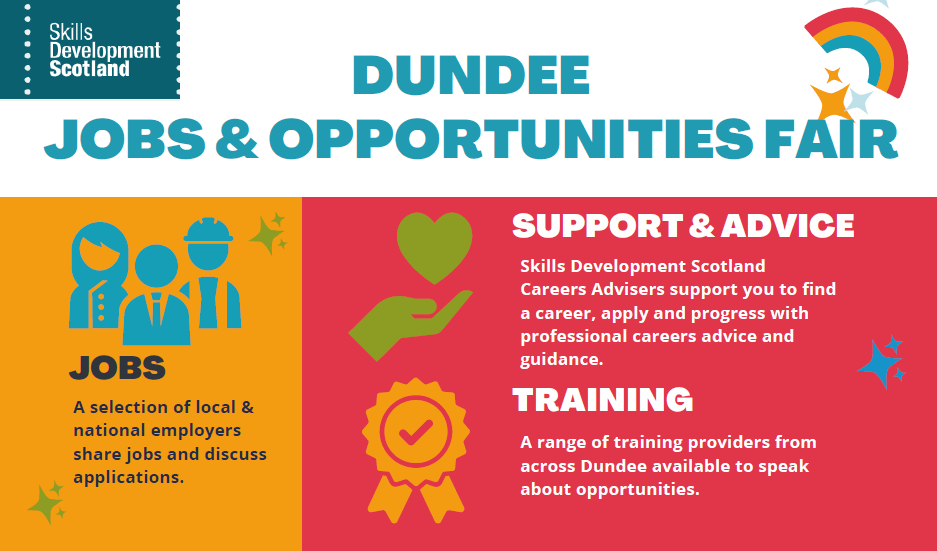 Come along to the Dundee Jobs and Opportunities Fair! Helm Training