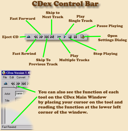Help2Go free computer help and advice CDex A Tutorial for Turning