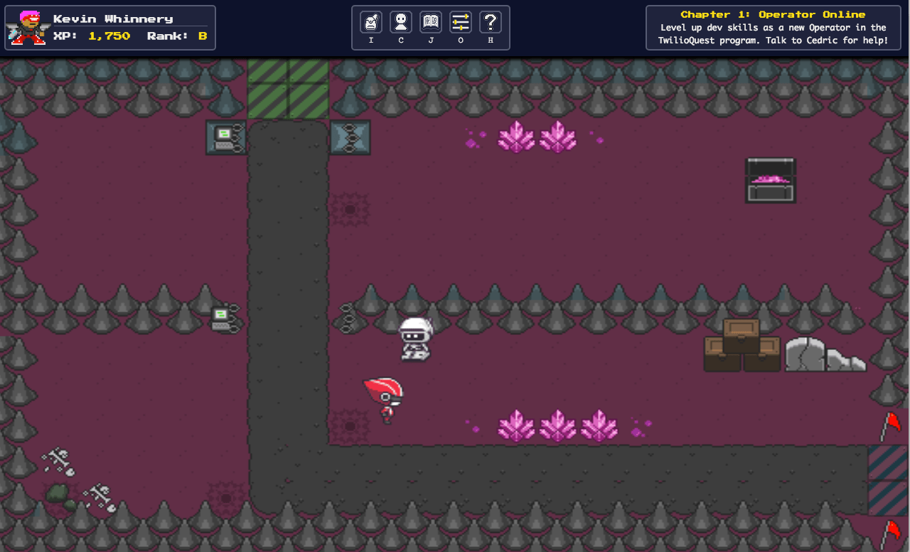 Learn Programming by playing a Role Playing Game (RPG)