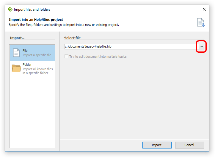 How to convert a HLP (WinHelp) help file to a CHM (HTML Help) help file
