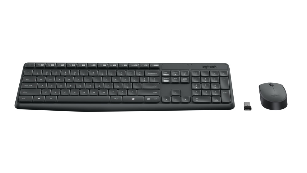 Logitech MK235 Wireless Keyboard and Mouse Help Tech Co. Ltd