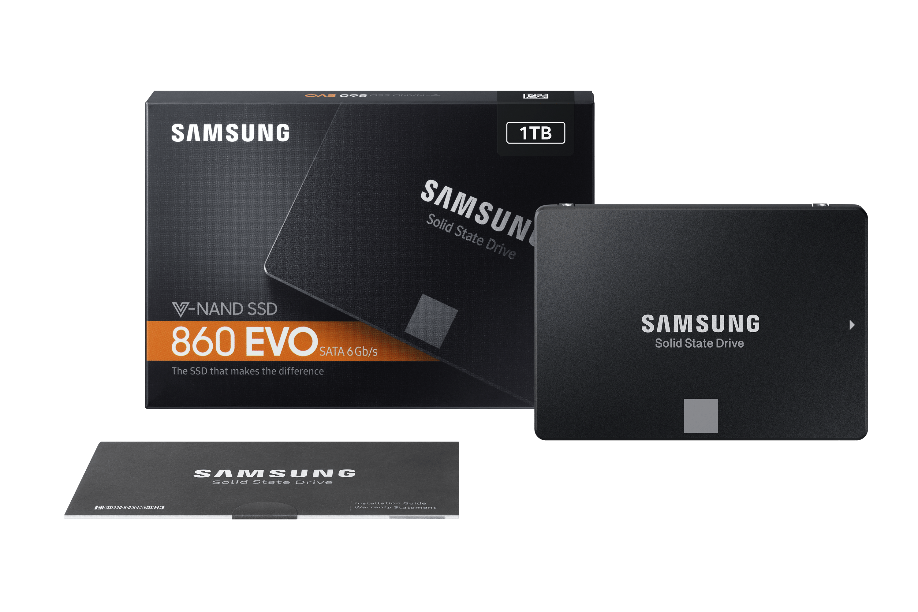 Samsung 860 EVO 1TB 2.5 Inch SATA III Internal SSD (MZ76E1T0B/AM
