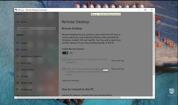 How to Enable Remote Desktop on Windows 10/11 Home
