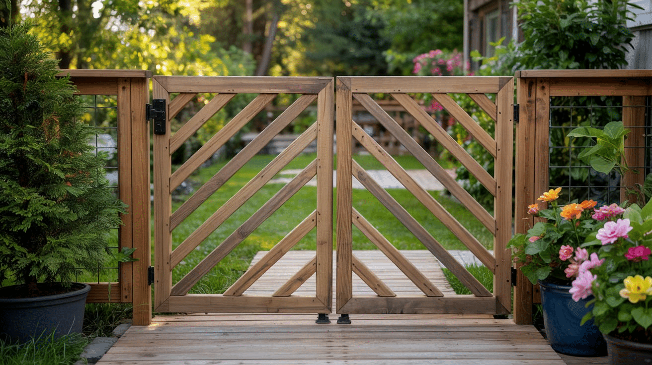 11 DIY Deck Gate Ideas and a Guide to Build One HelpWithDIY