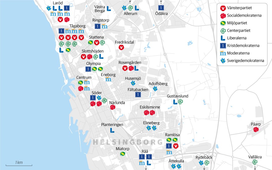 Hyresrätter vanligast i men toppolitikerna bor i villa