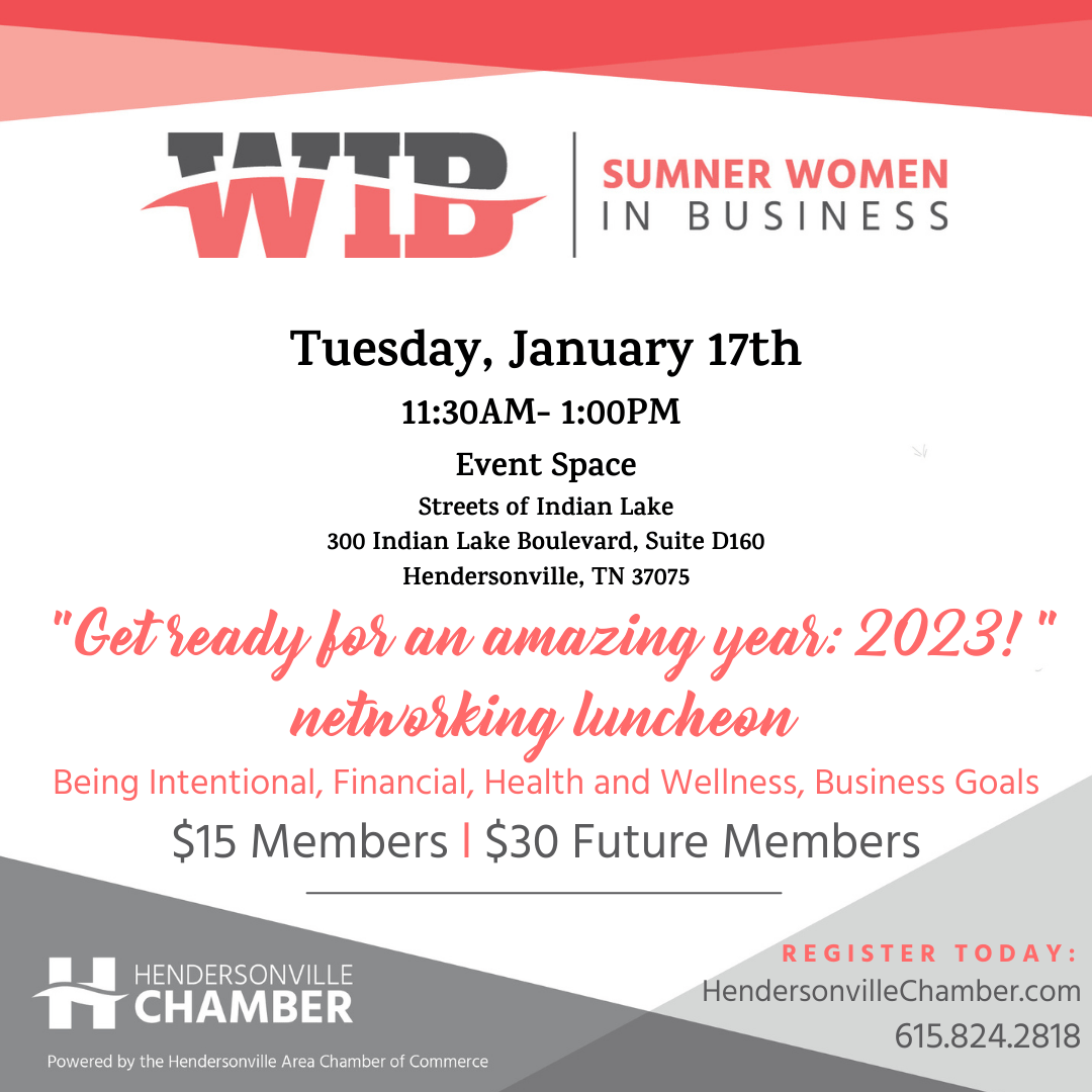 Sumner Women In Business Hendersonville Chamber of Commerce