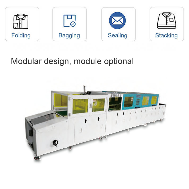 Automatic clothes folding machine, industrial clothes folding machine
