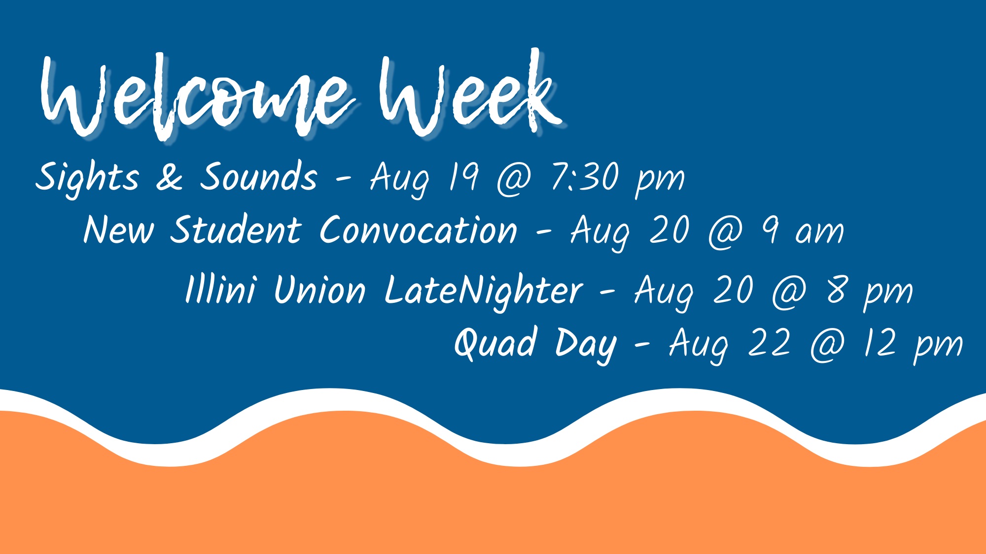 Week Quad Day Hendrick House