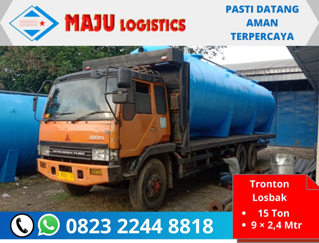 Sewa Truk Kirim Tangki MAJU LOGISTICS
