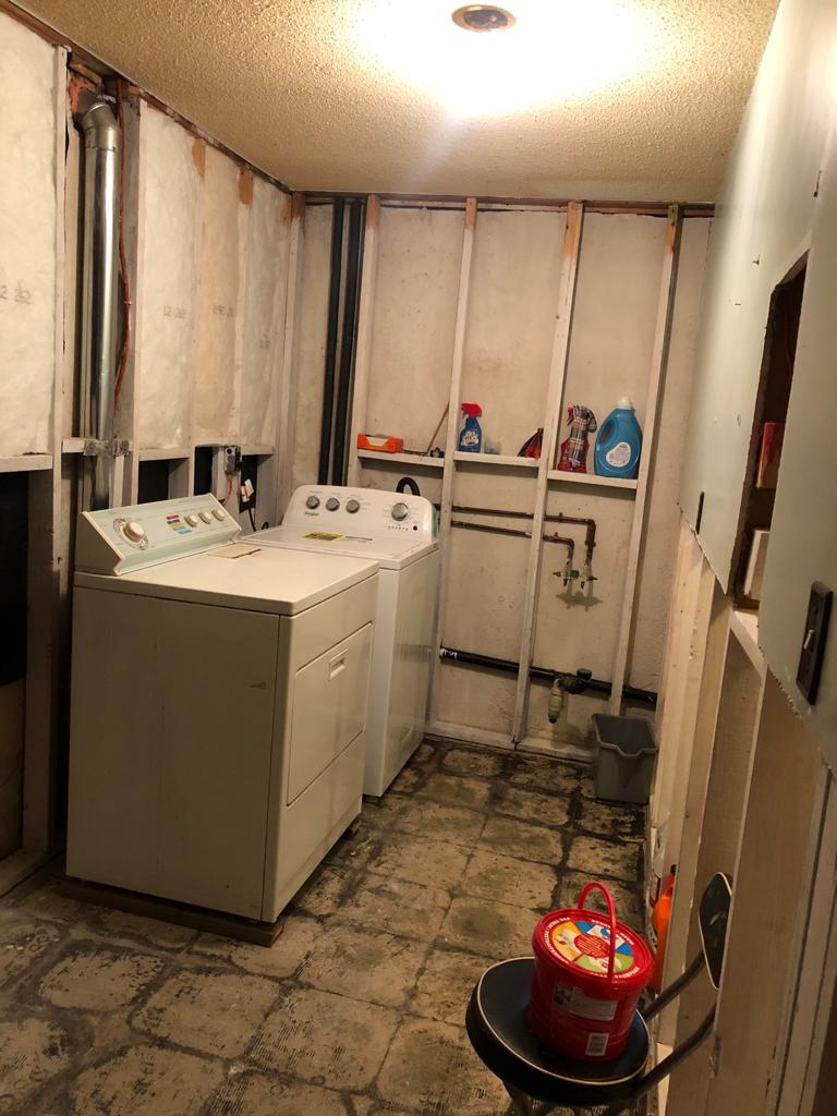 Laundry Renovation Hendrys Reno