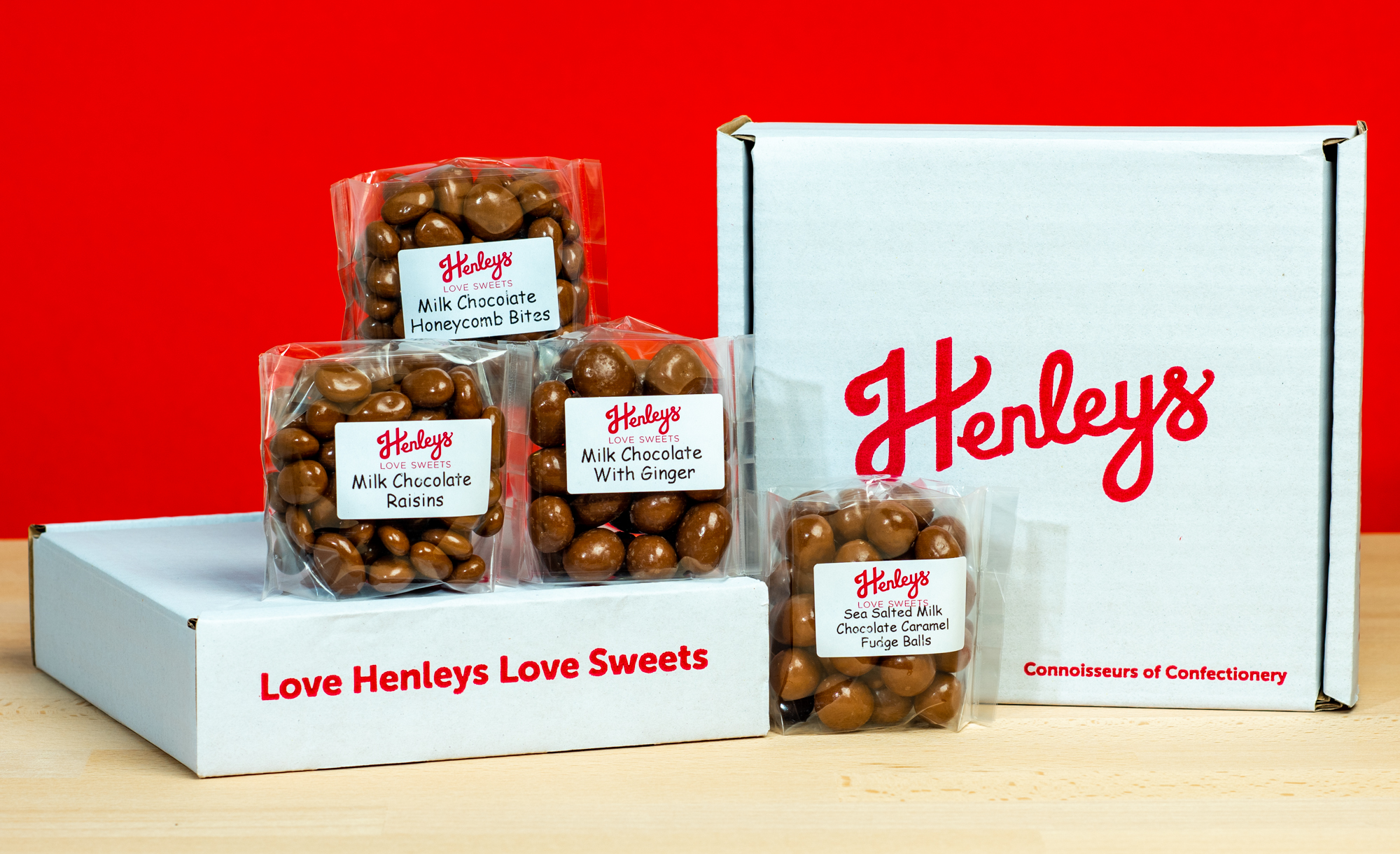 Best Seller Luxury Milk Chocolate Variety Gift Box Henleys