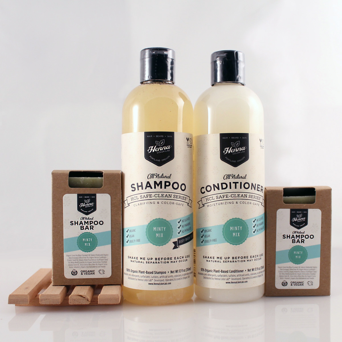 Minty Mix™ Organic Shampoo Henna Color Lab® Henna Hair Dye