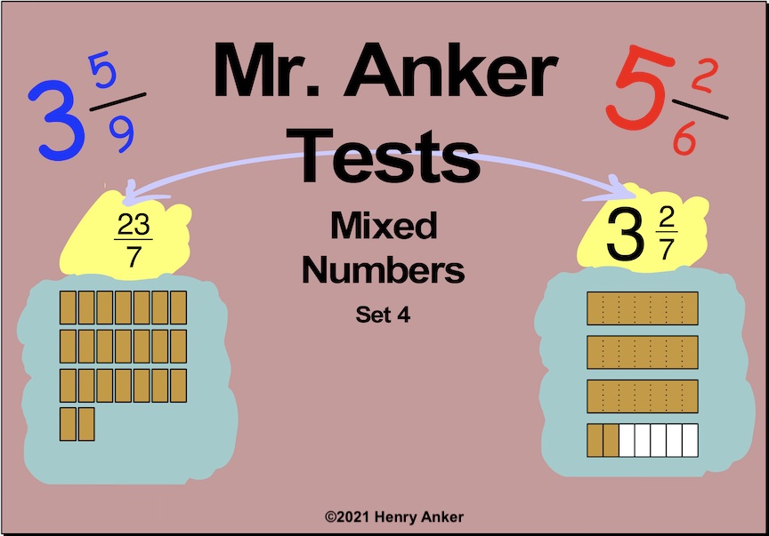 Mr. Anker Tests Fractions & Decimals Activities