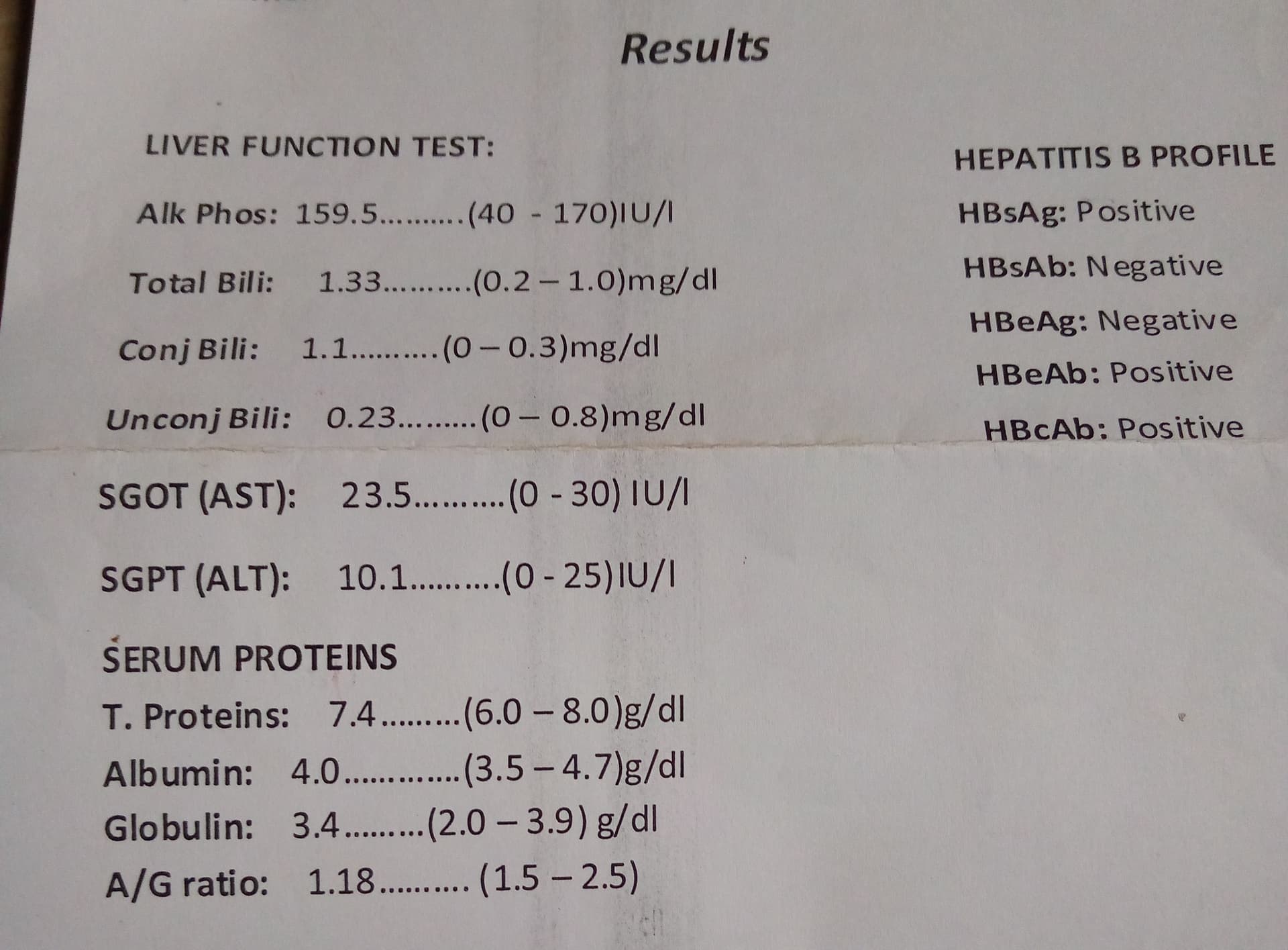 When to stop treatment Lab results Hep B Community