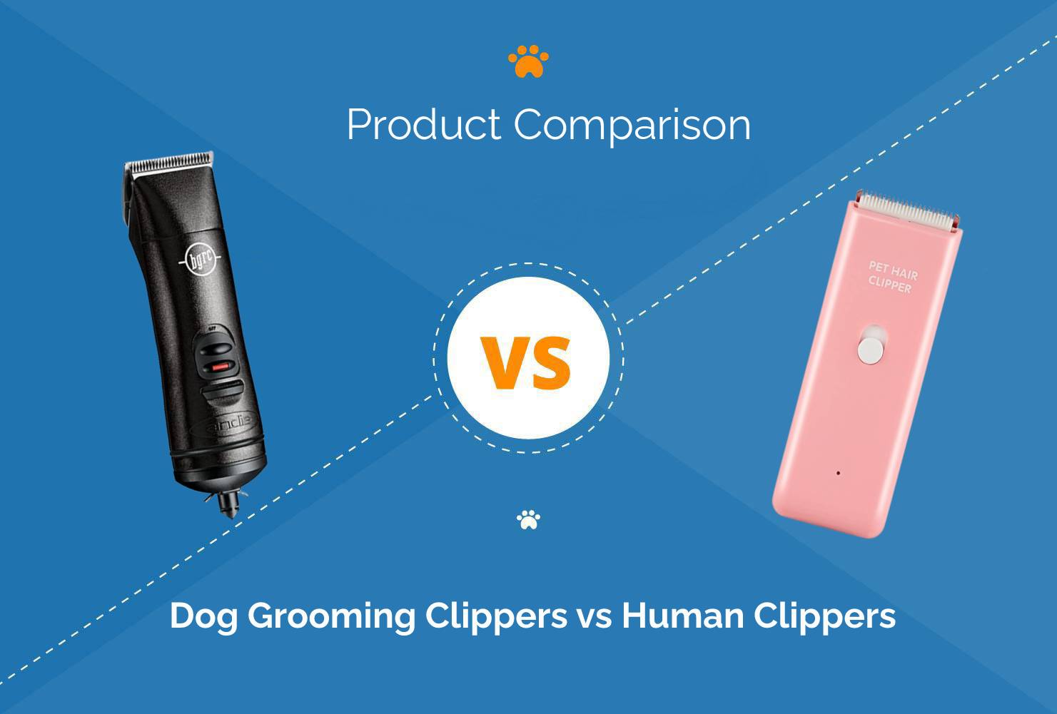 What is the Difference Between Dog Clippers And Trimmers