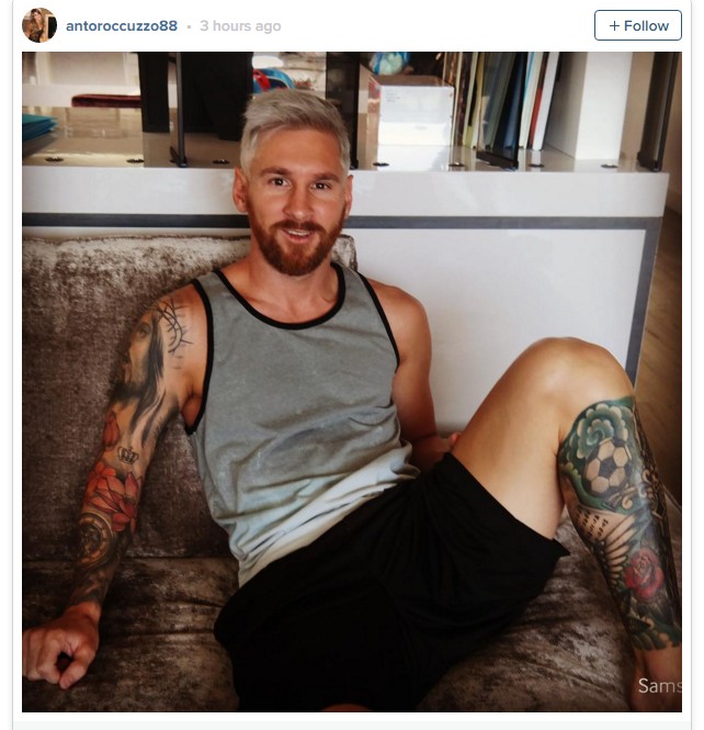 Why I Dyed My Hair Blonde Lionel Messi
