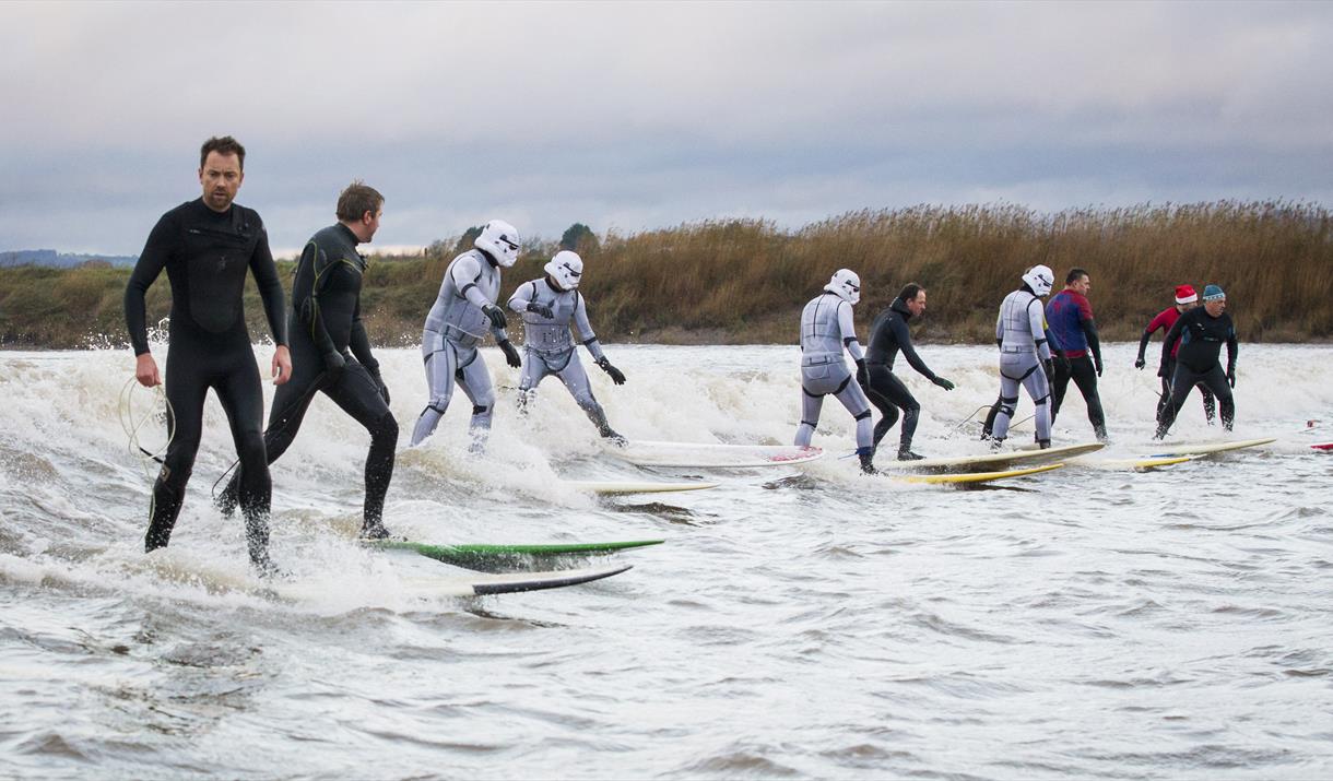 Surfing the Severn Bore Wales' greatest wave? Herald.Wales