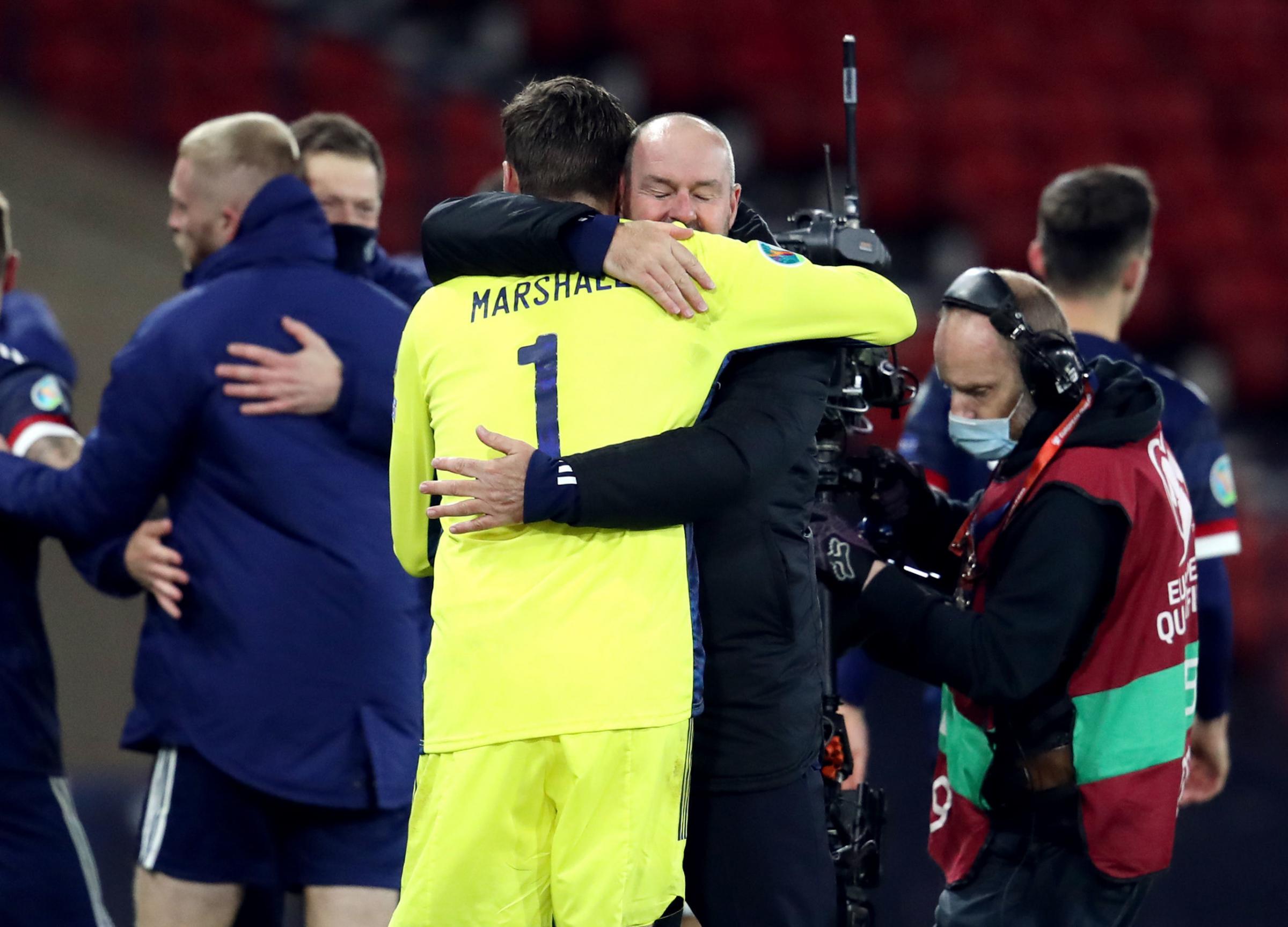David marshall's penalty save from aleksandar mitrovic earned scotland a euro 2020 spot and their first major marshall save ends scotland's long wait as they pip serbia to euro 2020 finals. Bring On Serbia Scotland Can Build On Historic Penalty Shoot Out Win And Clinch Euro 2020 Finals Spot Heraldscotland