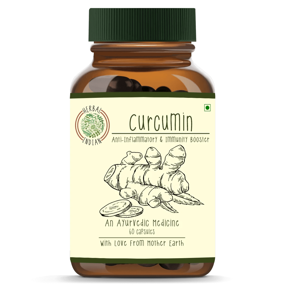Curcumin Capsule Organic Herbal Health Supplements USA