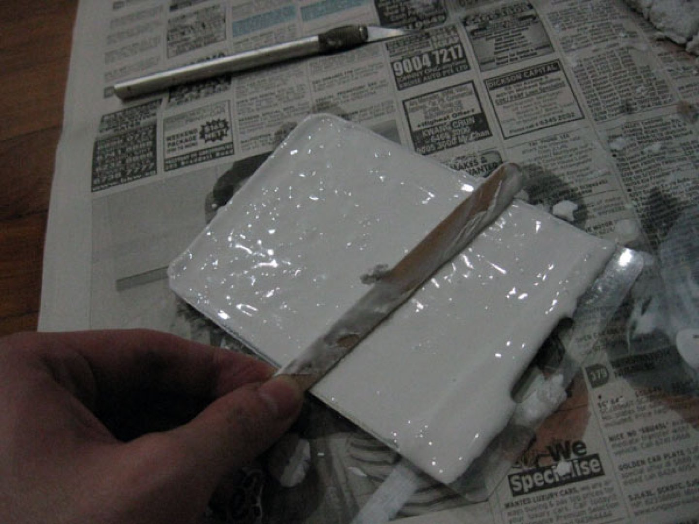 Tutorial Making Plaster Bases