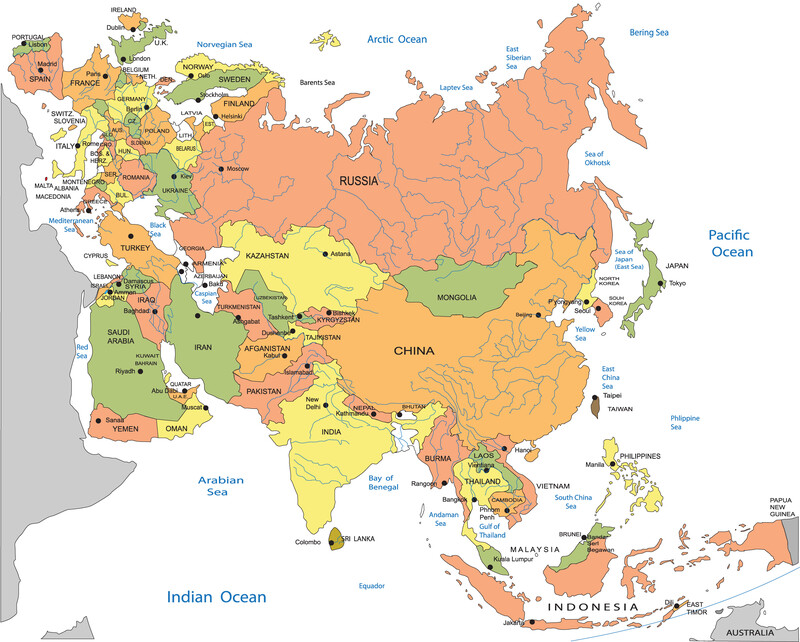 Map Of Europe In Chinese China and Eurasia Here Comes China! China and Eurasia