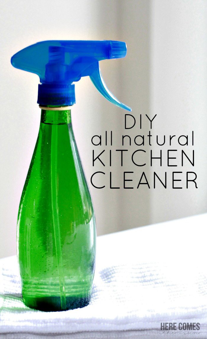 DIY All Natural Kitchen Cleaner Here Comes The Sun