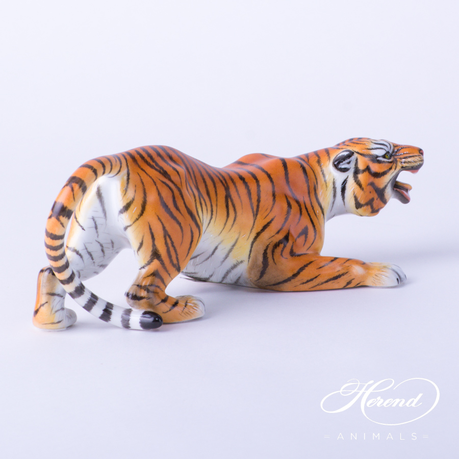 Tiger Herend Animal Figurine
