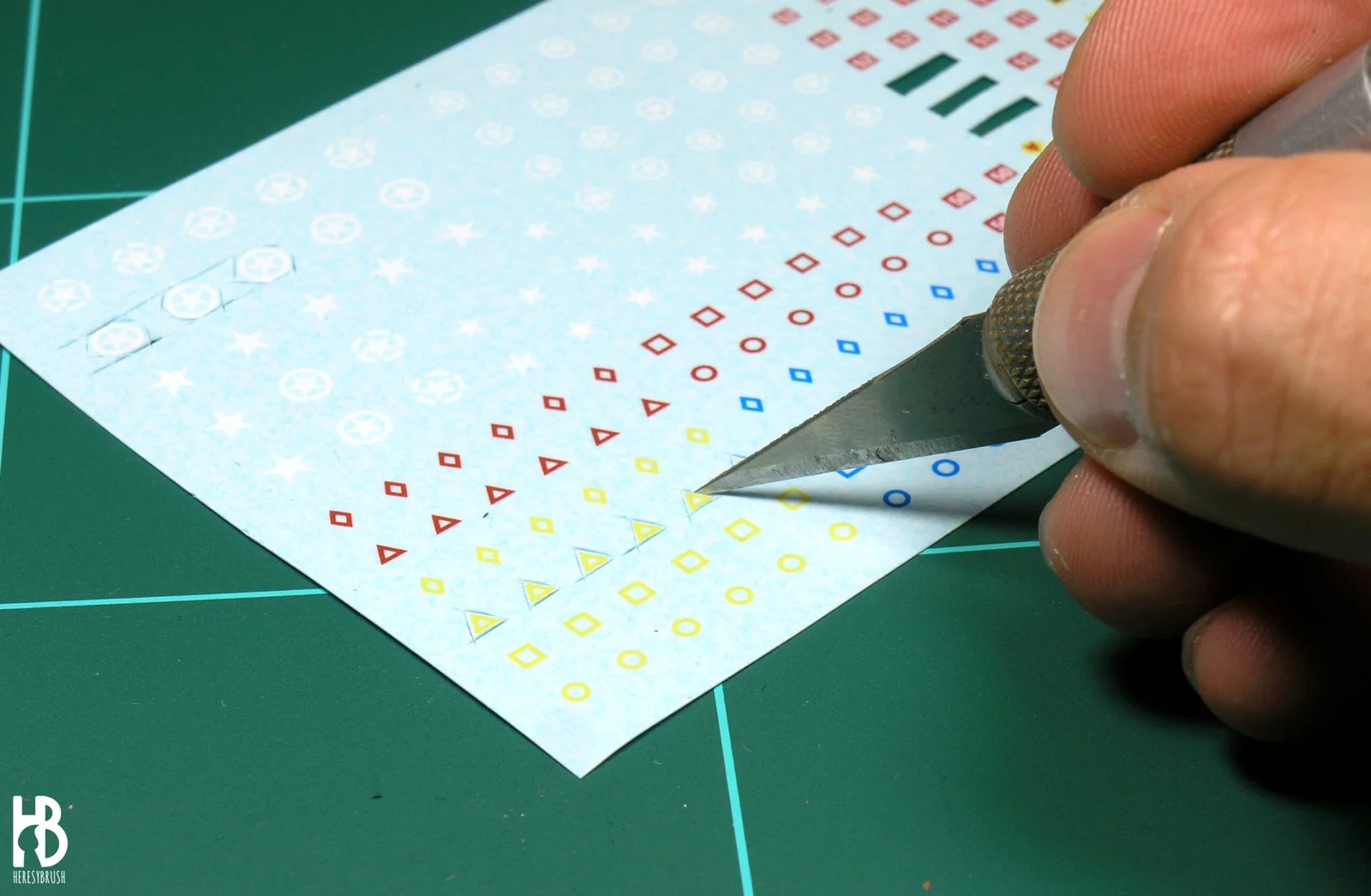 How to apply decals correctly HeresyBrush