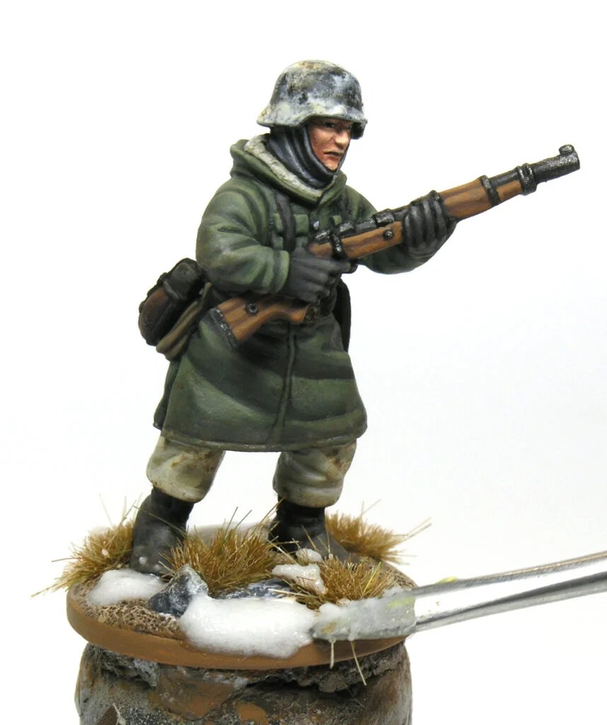 How to paint German soldiers in Kharkov parka (1943) HeresyBrush