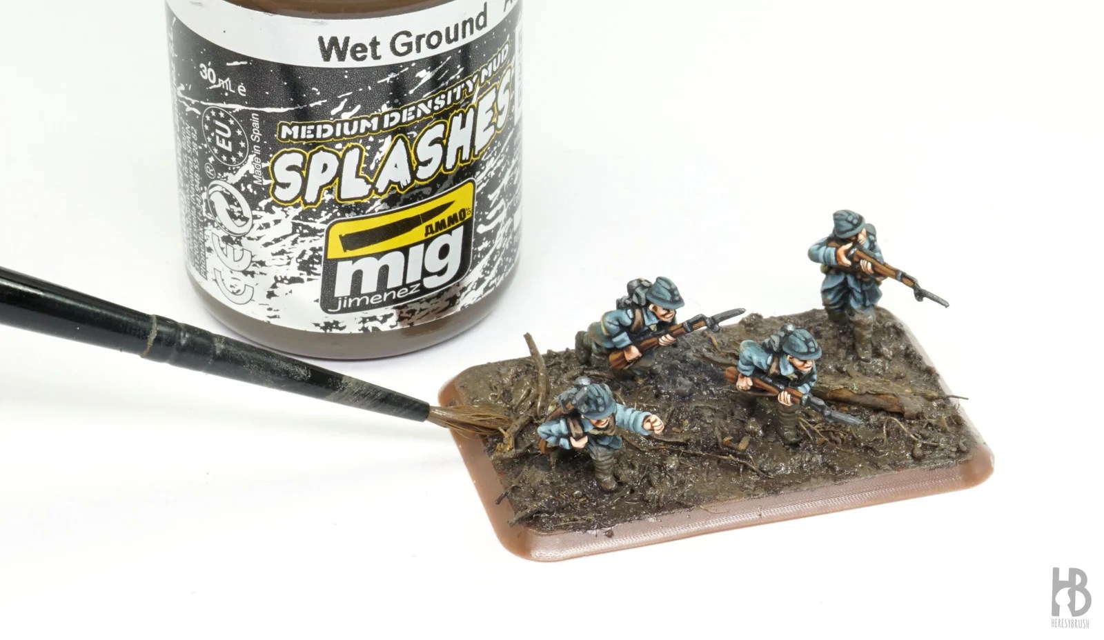 Cómo hacer bases de barro HeresyBrush