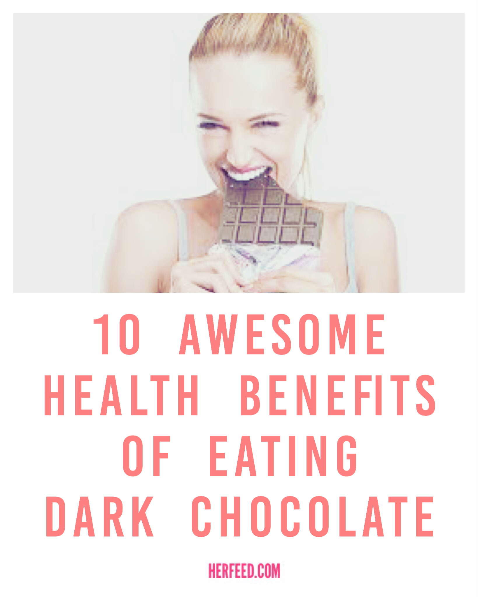 10 Awesome Health Benefits of Eating Dark Chocolate HerFeed