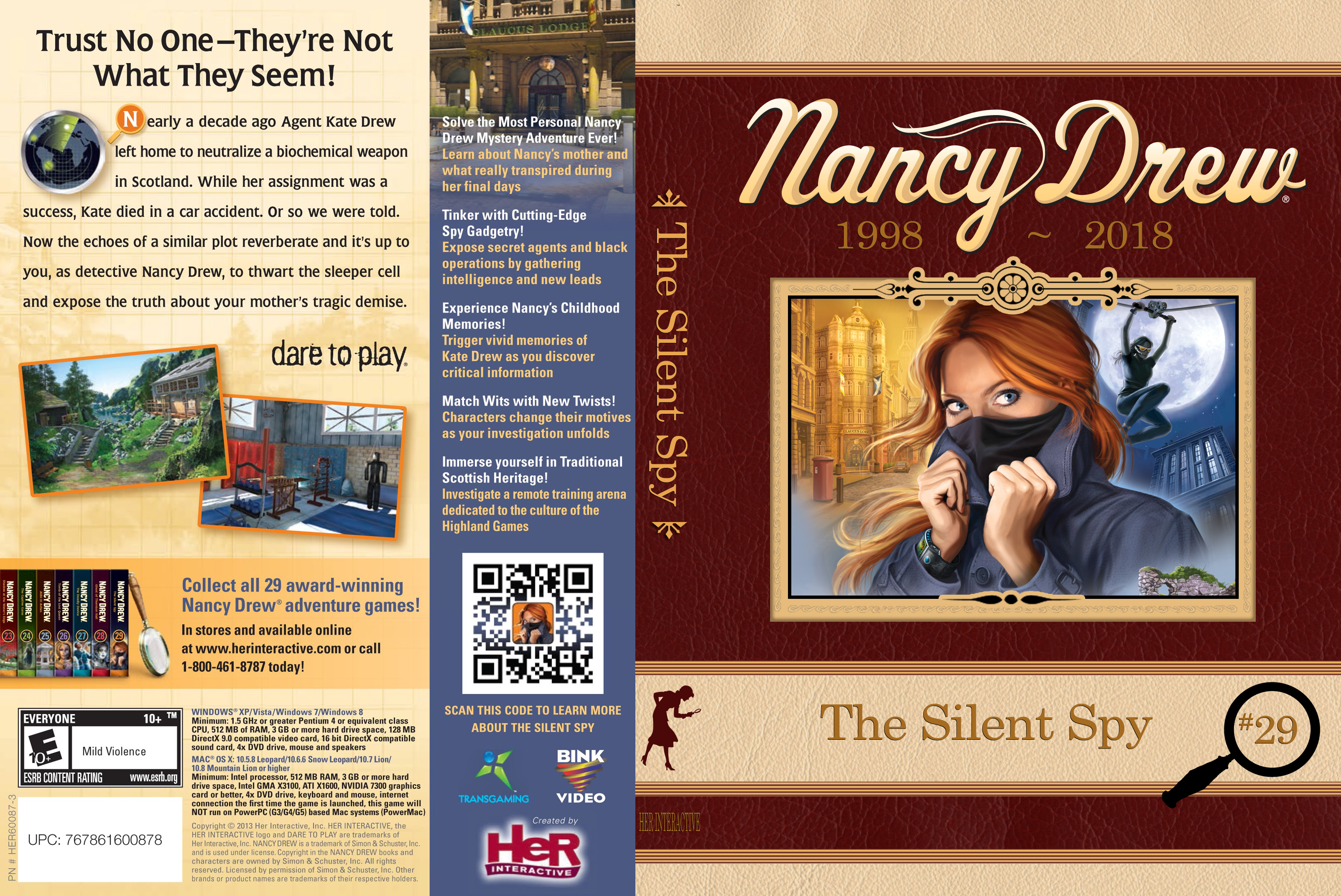 Nancy Drew Games The Silent Spy Her Interactive