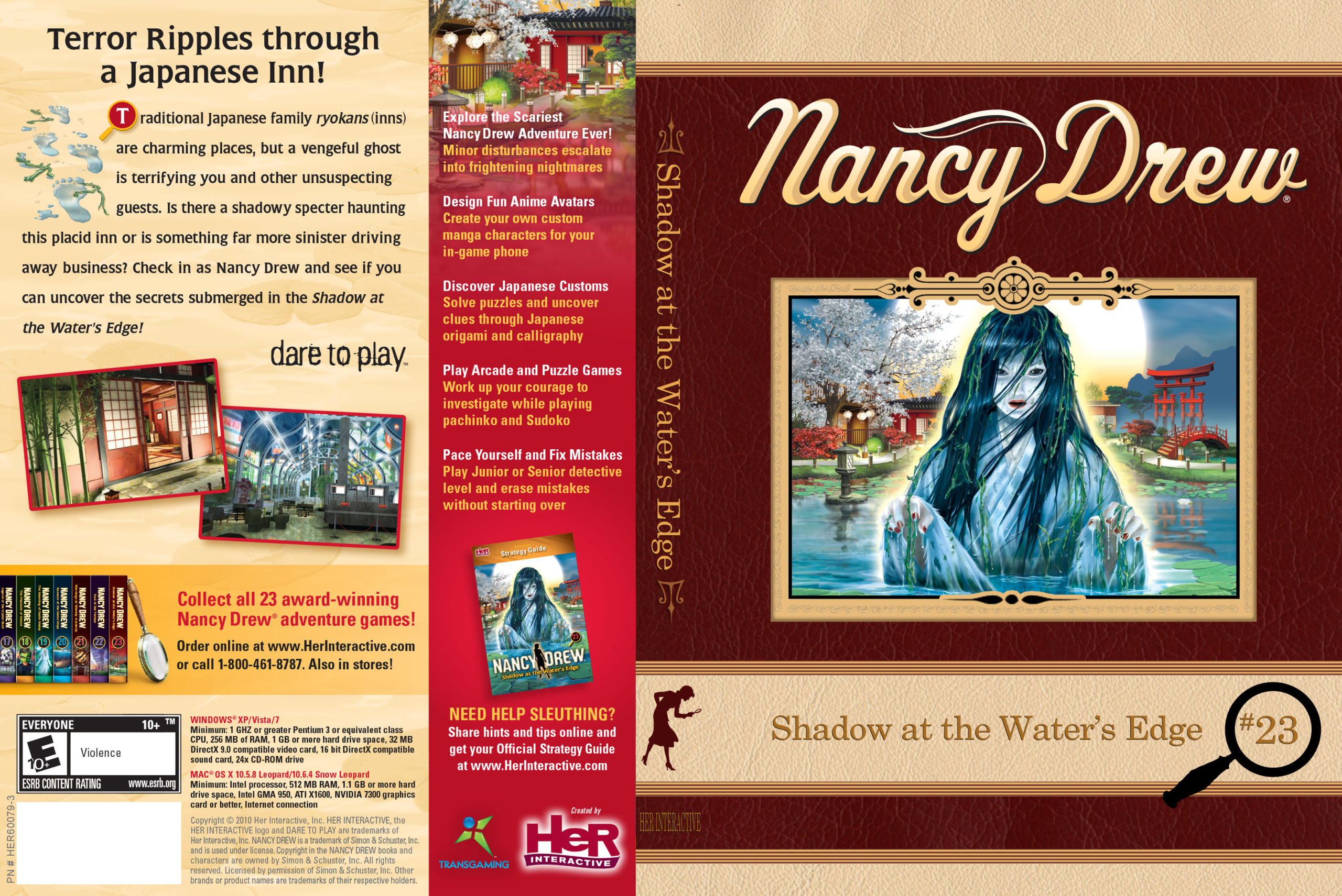 Nancy drew shadow at the waters edge savannah book iafas