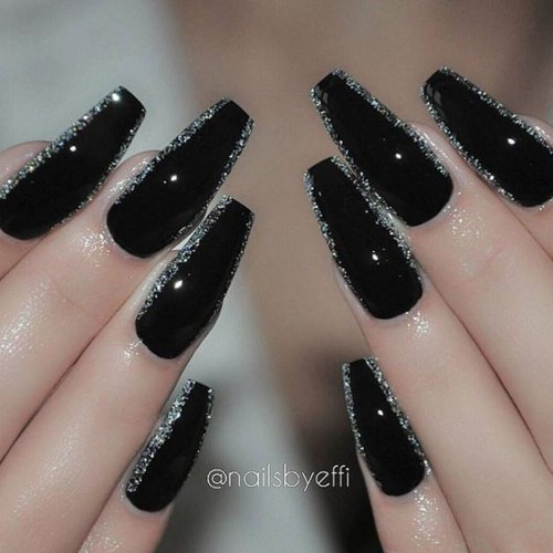 50 Nail Art Ideas for Coffin Nails