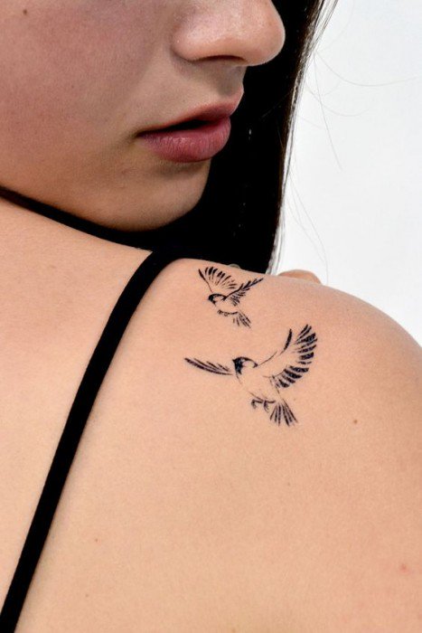 Bird Tattoo Meaning | Herinterest.com/ 700_x_467_jpg