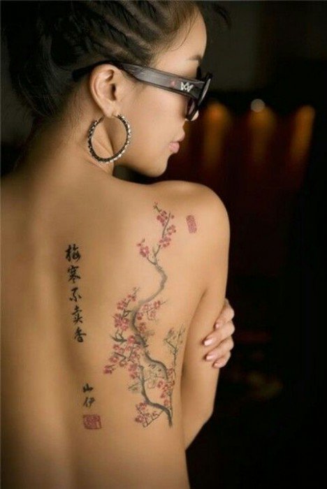Cherry Blossom Tattoo Meaning Herinterest Com