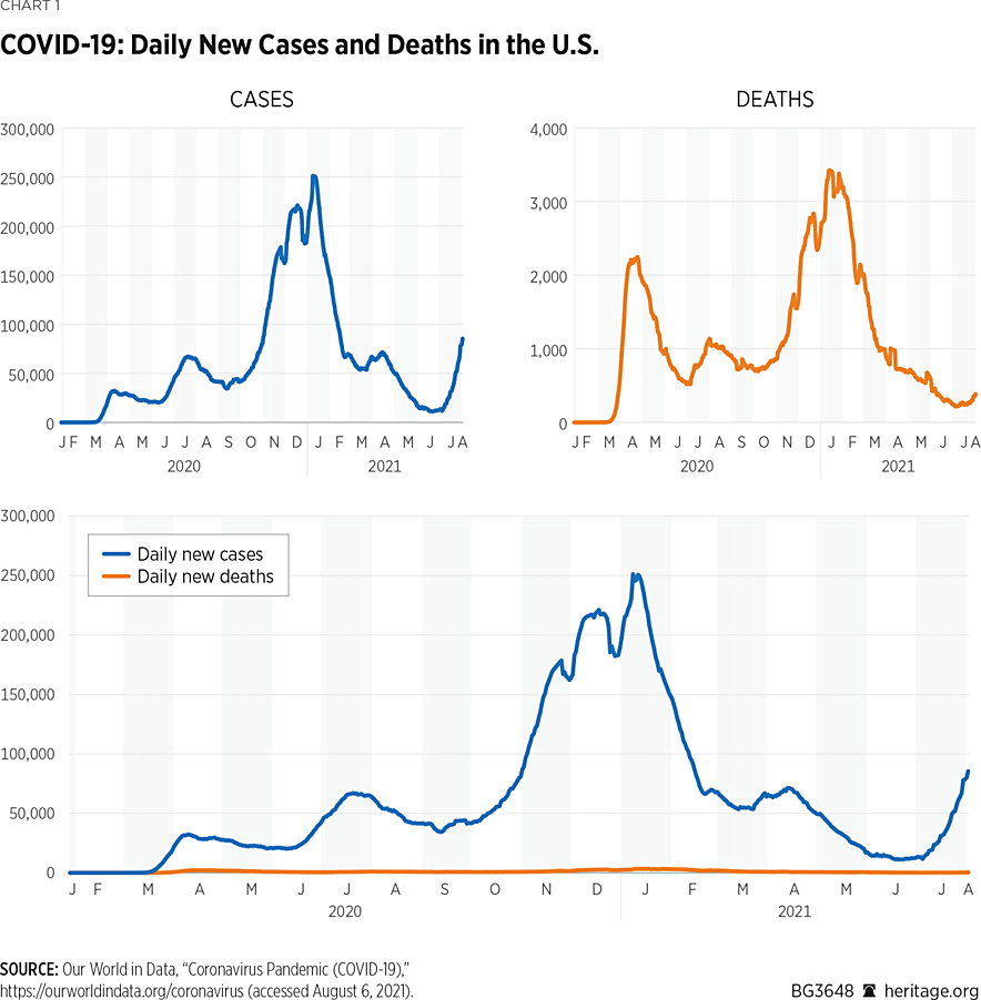 A Statistical Analysis of COVID19 Breakthrough Infections and Deaths