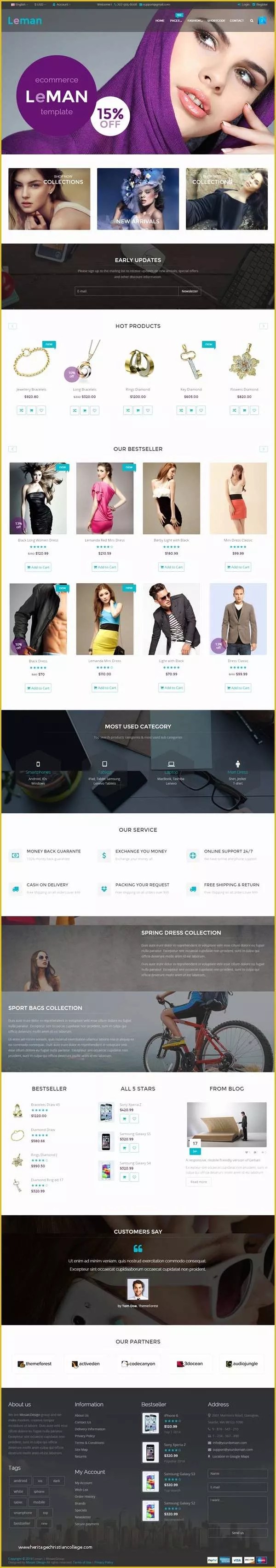Website Templates Free Download In HTML5 Css3 Of Responsive E Page Free Business
