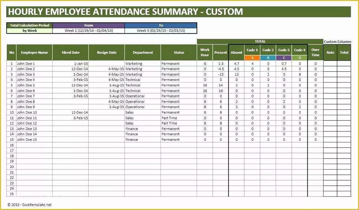 Free Annual Leave Planner Excel Template Of Annual Leave Planner Excel