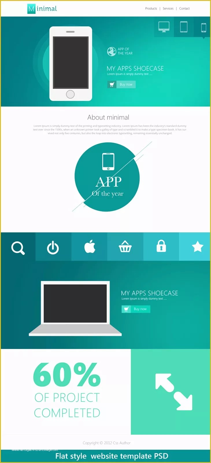 Free  Application Templates with Css Of 16 Premium and Free Psd site Templates