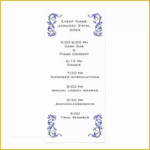 Party Program Template Free Of 80th Birthday Program Ideas Birthday